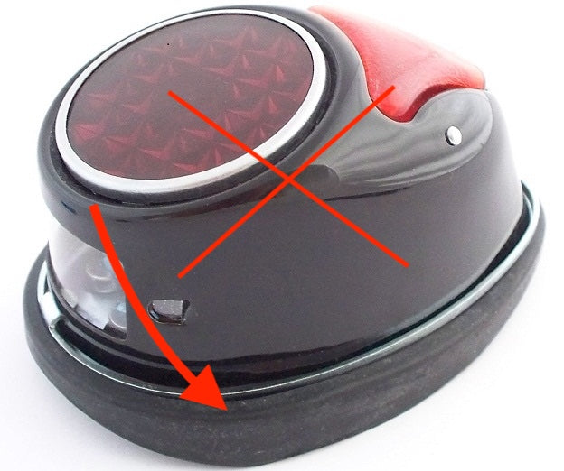 Gomma lampada stop tartaruga rondella Dnepr MT K750 M72 gomma PER GRANDE TARTARUGA