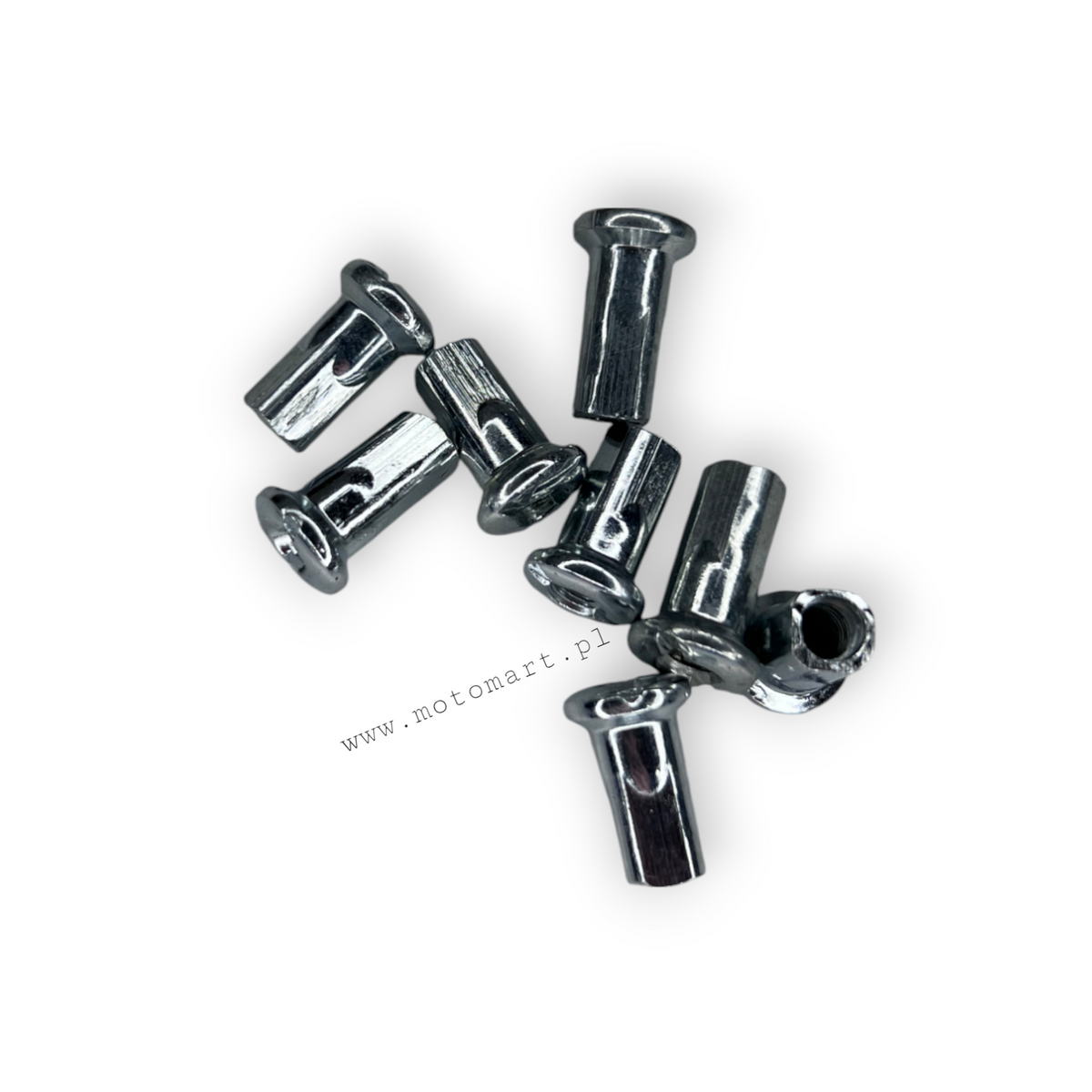 RAGGI DNEPR K-750 RAGGIO NIPPEL RUOTA CERCHIO BIANCO 120MM SET - 41pz