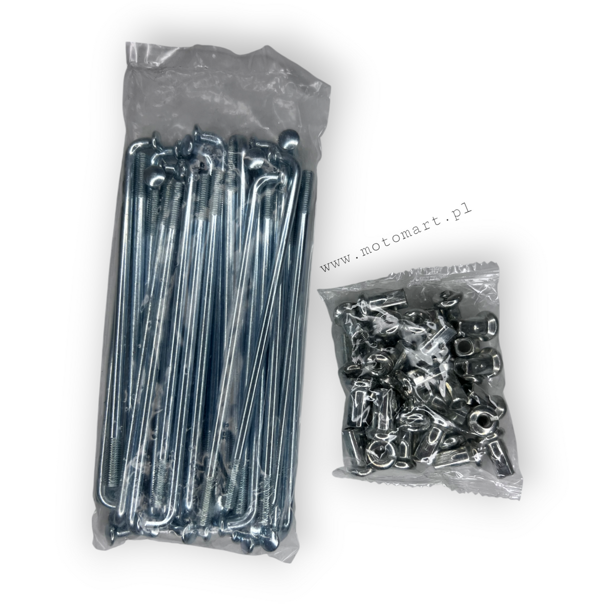 RAGGI DNEPR K-750 RAGGIO NIPPEL RUOTA CERCHIO BIANCO 120MM SET - 41pz
